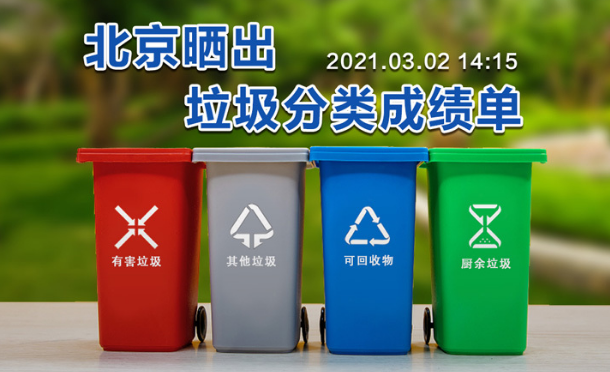 垃圾分類歷經10個月，成績如何？北京垃圾分類成績單公布于眾